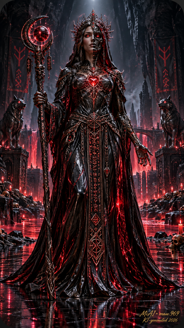 Hel im Runenheiligtum